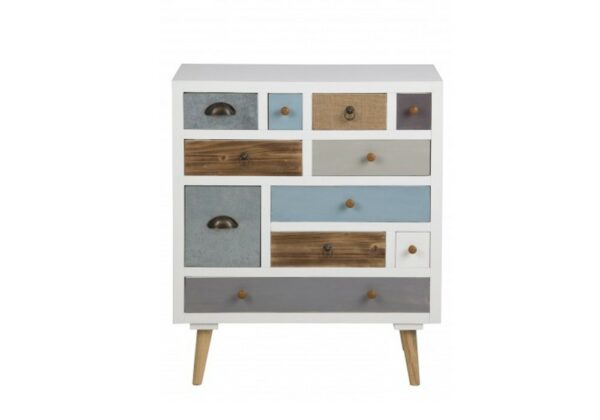 19 Lucien Bedside, Light Mango Wood